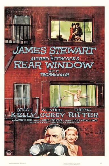 后窗 Rear Window (1954) 4K/2160p 原盘Remux 中文字幕 【75.01GB】已刮削