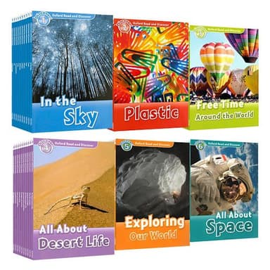 牛津科普分级读物《Oxford Read and Discover (PDF+音频) 》