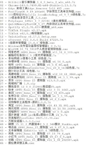 破解软件更新20251206期