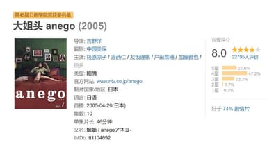 大姐头 anego (2005)