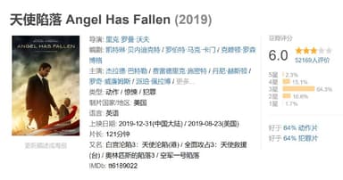 天使陷落 Angel Has Fallen (2019)